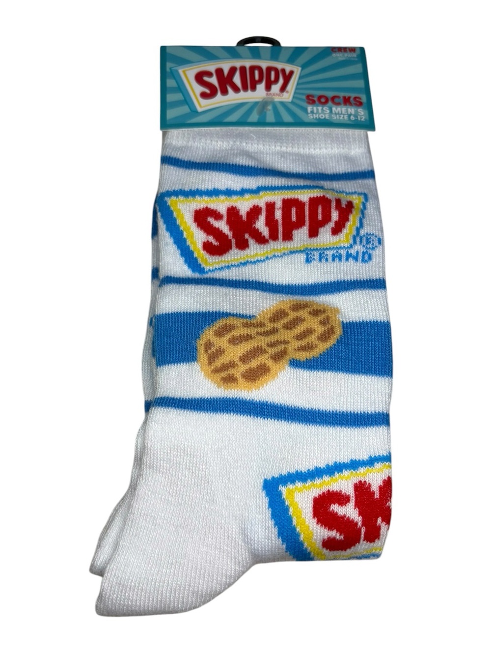 3/$25 Skippy Peanut Butter Women's Casual Crew Socks